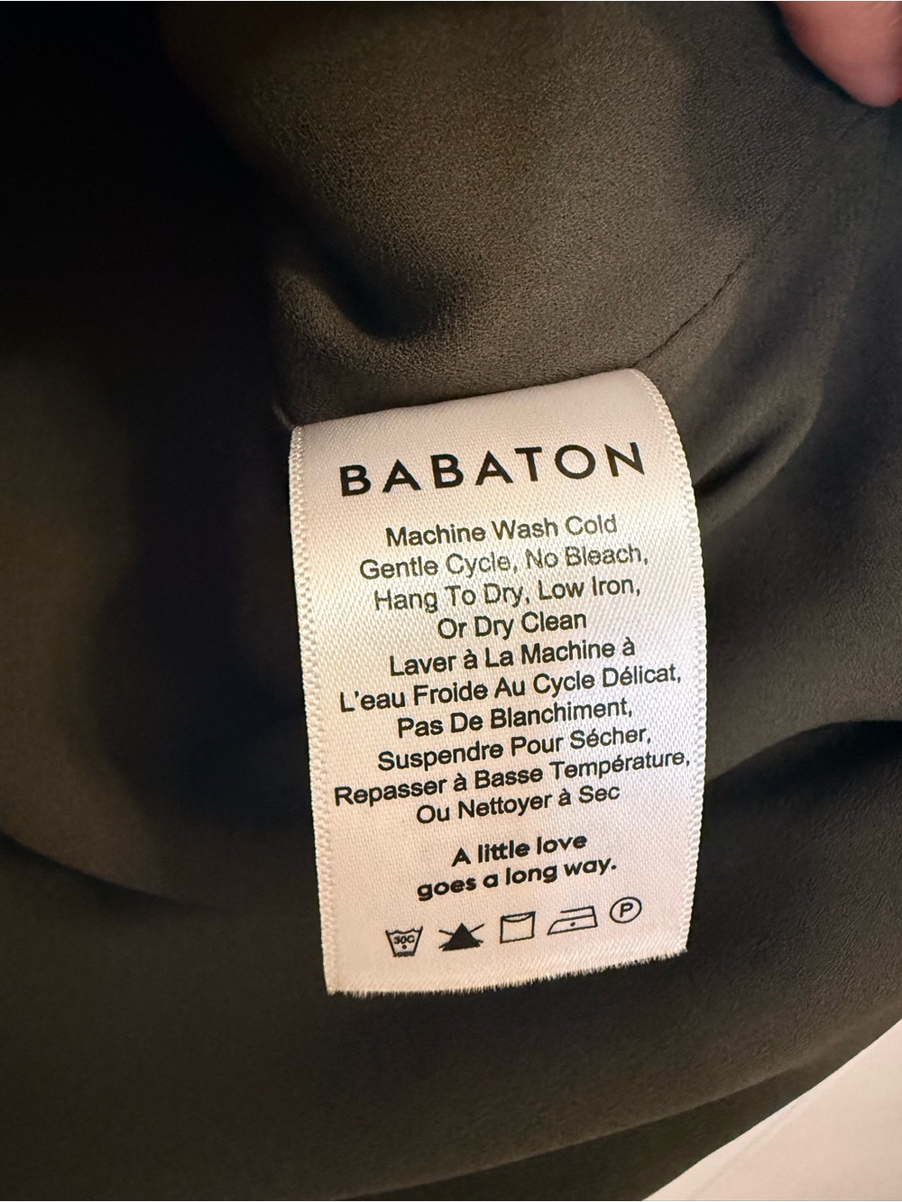 Babaton Aritzia Gilroy Bomber Jacket Lightweight Zip Up NWOT - Medium - Picture 5 of 6